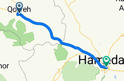 Route in der Bikemap App öffnen