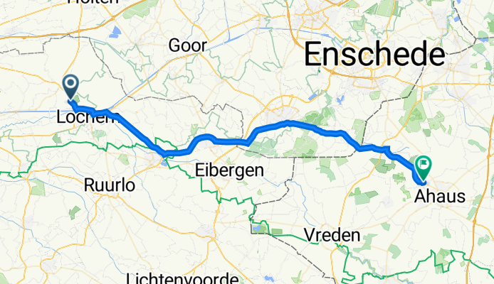 Rengersweg, Laren nach Kiskamper Weg 8, Ahaus