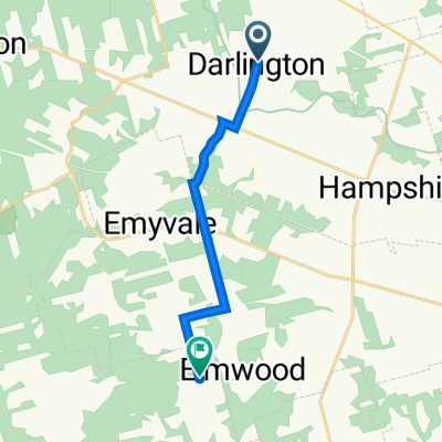 365 Darlington Rd, Hillsboro Parish to 608 Riverdale Rd, Hillsboro Parish