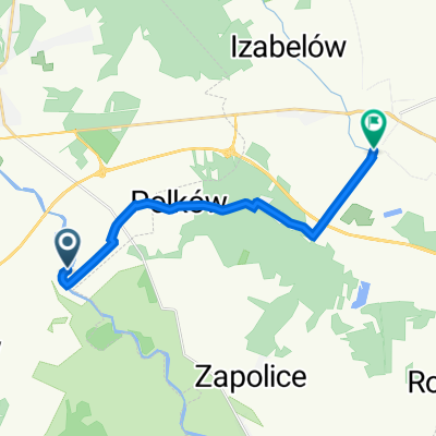 Podłężyce, Sieradz do Targowa, Zduńska Wola