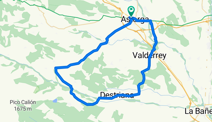 Astorga-Luyego-Priaranza-Destriana-Astorga