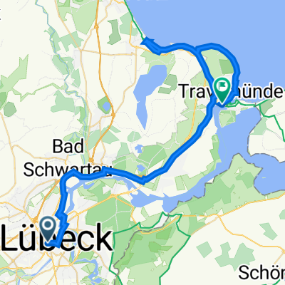 Lübeck to Travemünde