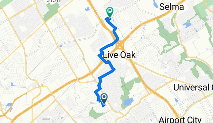 8004 Forest Crossing, Live Oak to 15400 Lookout Rd, Live Oak