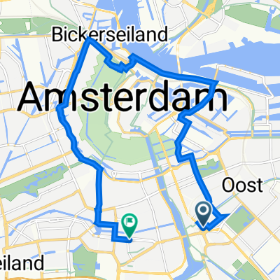 Prins Bernhardplein 76, Amsterdam to Churchill-Laan 109, Amsterdam