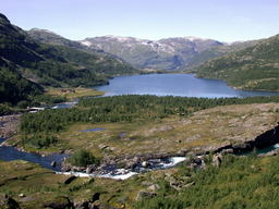 Hebe Bild 3 entlang der Bikemap-Route "Rallarvegen from Haugastol to Flåm" hervor