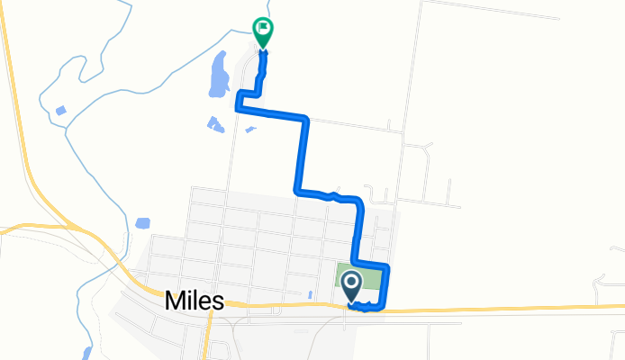 141 Murilla St, Miles to 45 Cypress Pines Dr, Miles