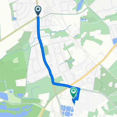 Windelsbleicher Straße 214, Bielefeld nach Senne, Bielefeld