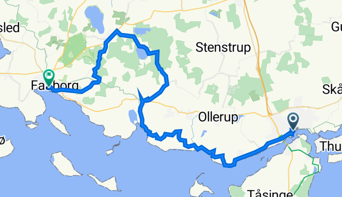 Havnepladsen 2, Svendborg to Værftsvej 15, Faaborg