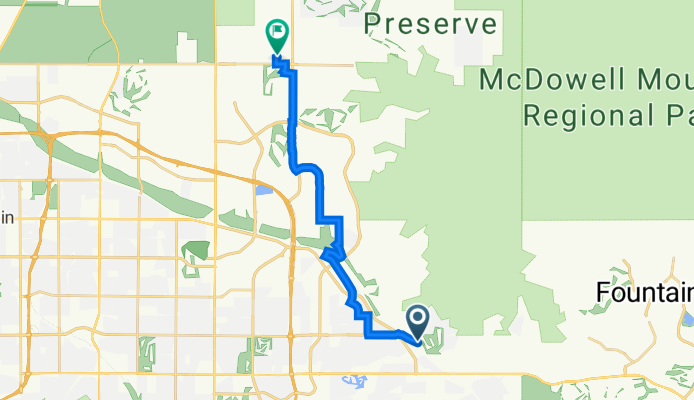 North 113th Way 11861, Scottsdale to North 84th Place 23621, Scottsdale