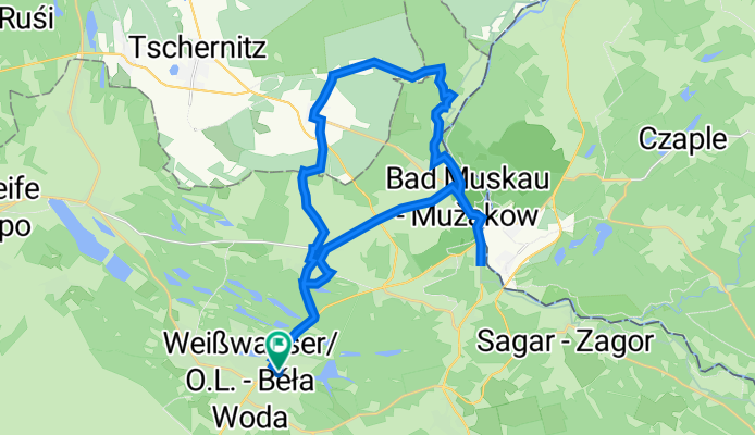 Brunnenstraße 4, Weißwasser/Oberlausitz nach Brunnenstraße 4, Weißwasser/Oberlausitz