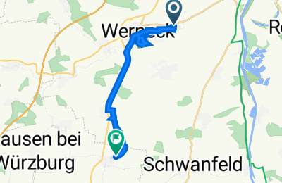 Route in der Bikemap App öffnen
