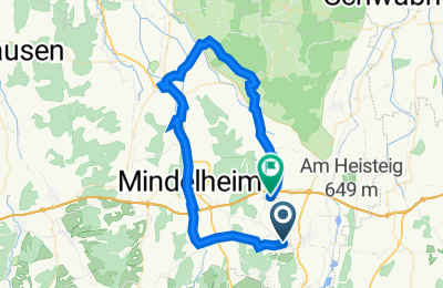Route in der Bikemap App öffnen