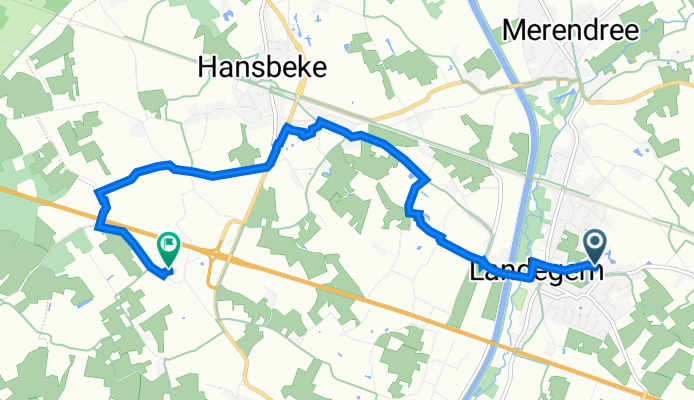 Poeldendries 2B, Deinze naar Veldeken 41, Deinze