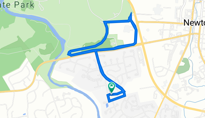 7 Chestnut Dr, Newtown to 9 Chestnut Dr, Newtown