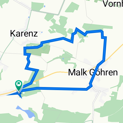 Ziegeleistraße 1B, Malliß nach Am Mühlenberg 7, Malliß