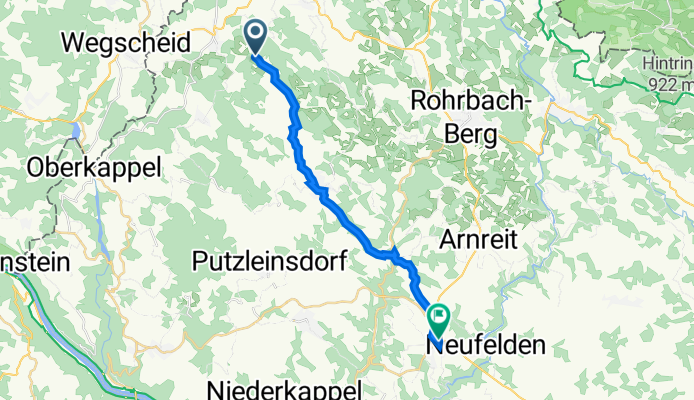 Stratberg 31 nach Hellweg 12, Altenfelden