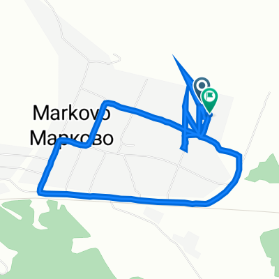От Ивановская улица 10, Марково до Ивановская улица 8, Марково