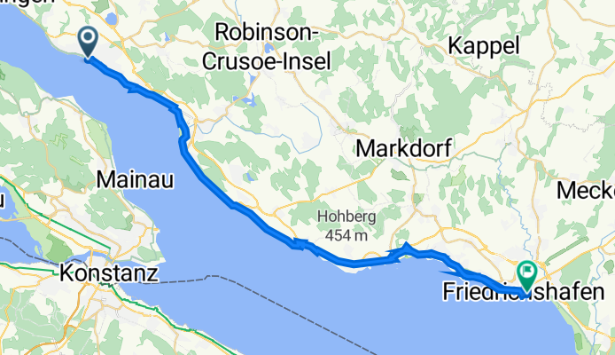 Landungsplatz 8, Überlingen nach Seestraße 23, Friedrichshafen