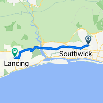 31 South St, Brighton to 33 Crabtree Lane, Lancing