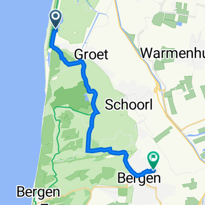 Hondsbosscheweg, Schoorl naar Goudert 11, Bergen (NH)