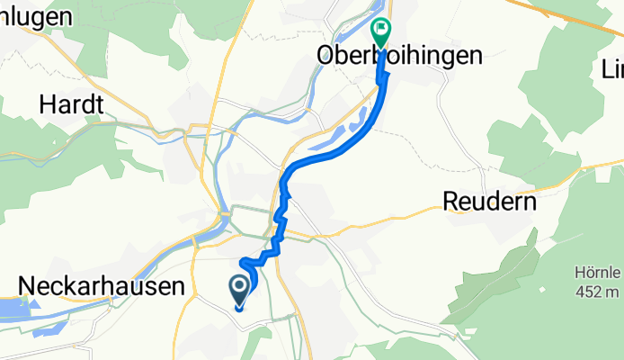 Nürtingen Auf dem Lerchenberg nach Neckarstraße 9, Oberboihingen