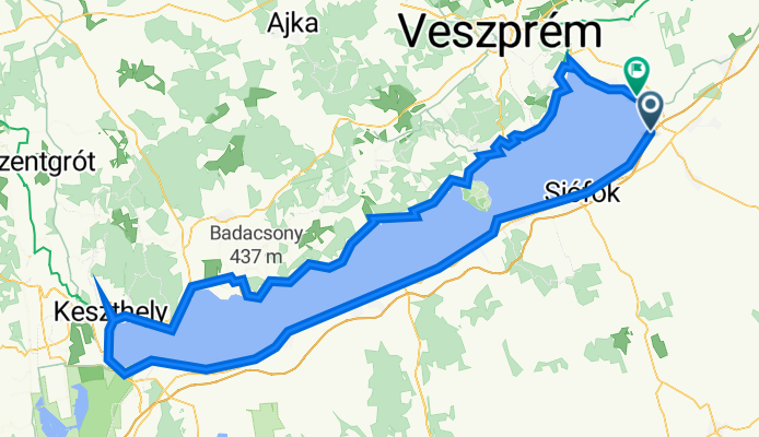 Útvonal ide: Csittényhegyi utca 10, Balatonakarattya