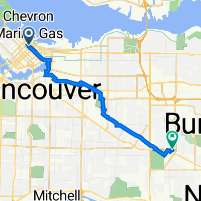 Dunsmuir Street 881, Vancouver to Grange Street 4390, Burnaby