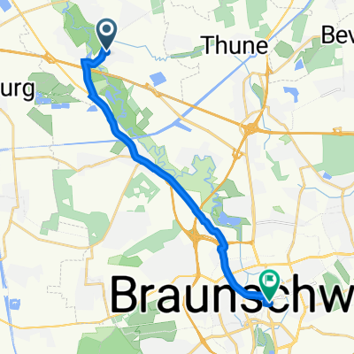 Weißdornweg 11, Schwülper nach Langer Hof 2F, Braunschweig