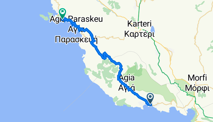 parga to syvota