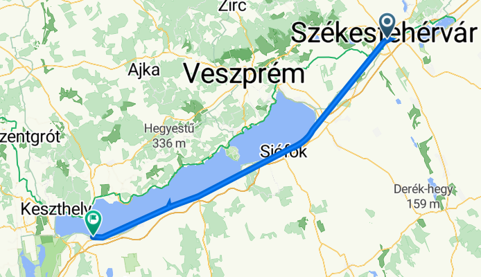 Prohászka Ottokár út 58, Székesfehérvár - Rákóczi Ferenc utca 50a, Balatonmáriafürdő