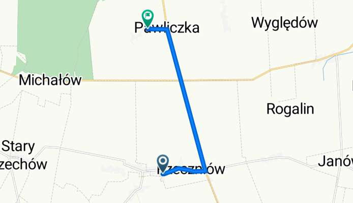 Rzeczniów 2H, Rzeczniów do Pawliczka 50B, Rzeczniów