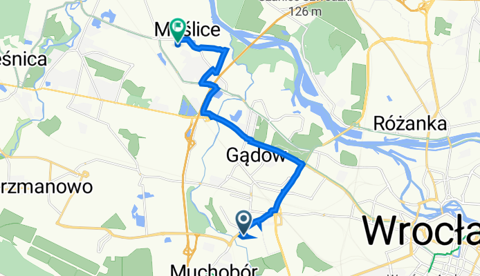 Strzegomska 280, Wrocław do Suwalska 24, Wrocław