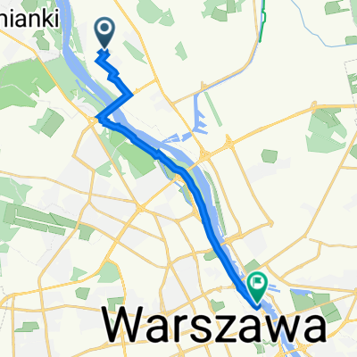 Strumykowa 4, Warszawa do Wybrzeże Kościuszkowskie, Warszawa