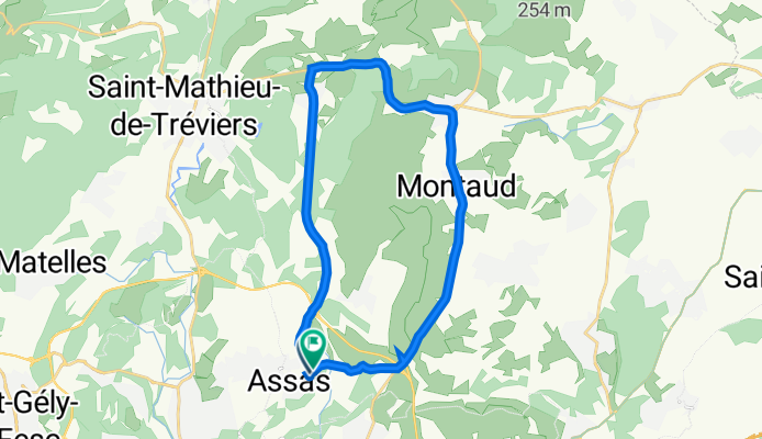 50 Chemin de Péret, Assas to Avenue de Castries, Assas