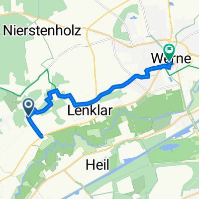 Am Gerlingbach 4, Werne nach Domhof 2, Werne