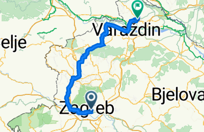 Route in der Bikemap App öffnen