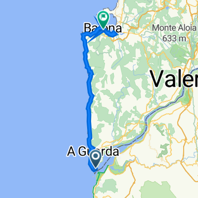 De Estrada sen nome, A Guarda a Rúa Diego Carmona 15, Baiona