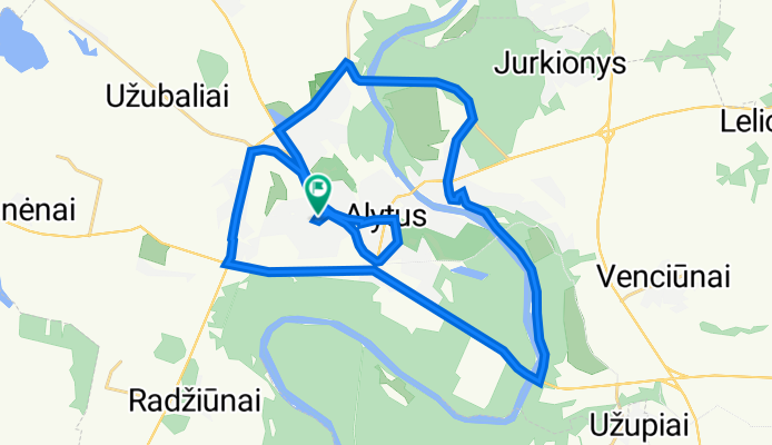 Statybininkų g. 30D, Alytus to Statybininkų g. 30B, Alytus