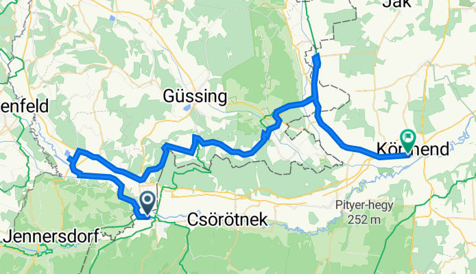 Hunyadi utca 36, Szentgotthárd - Rákóczi utca 49a, Körmend