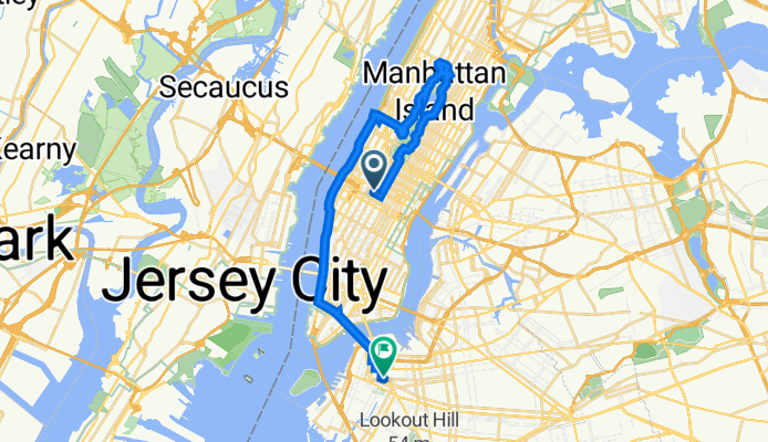 Central Park Loop + West Side Hwy