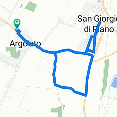 Da Via G. Amendola 27, Argelato a Via G. Amendola 29, Argelato