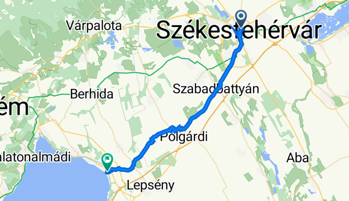Mancz János utca 8, Székesfehérvár - Liszt Ferenc sor 14, Balatonkenese