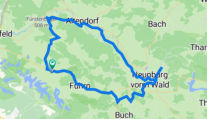 Sonnenried 8 1/4, Schwarzenfeld nach St 2151, Schwarzenfeld