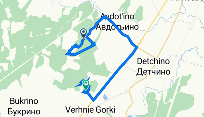 Маршрут в Неизвестная дорога