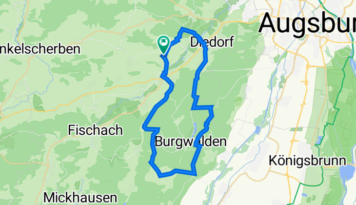 Freiherr-von-Zech-Straße 8, Gessertshausen nach Freiherr-von-Zech-Straße 8, Gessertshausen