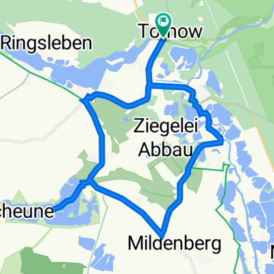 Zehdenick Tornow rund