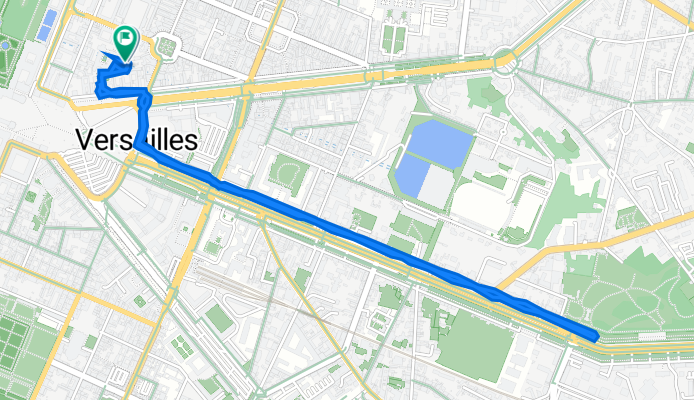 28 Rue Sainte-Anne, Versailles à 13 Rue Sainte-Anne, Versailles