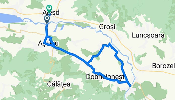 DJ764, Alesd to Strada Mihai Viteazul, nr. 1, Alesd