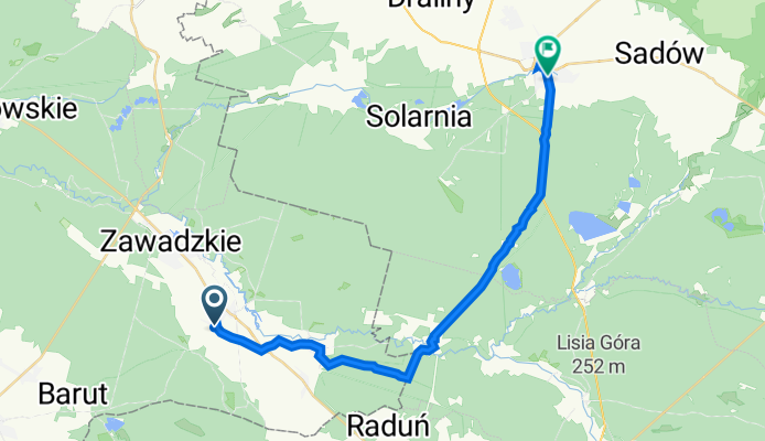 Strzelecka 59, Żędowice do Pawła Stalmacha 26, Lubliniec