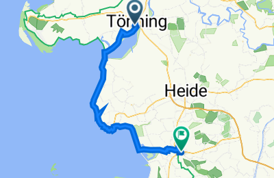 Route in der Bikemap App öffnen